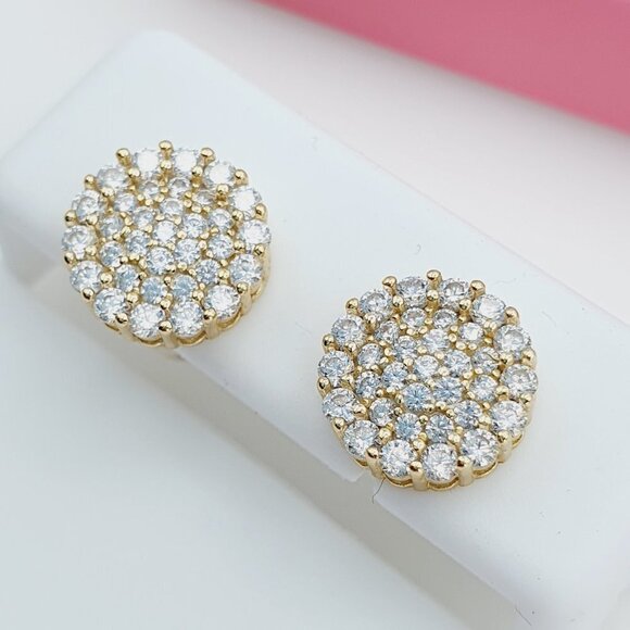 "925 Sterling Silver Cubic Zirconia Earrings, U19254608 - Picture 3 of 11